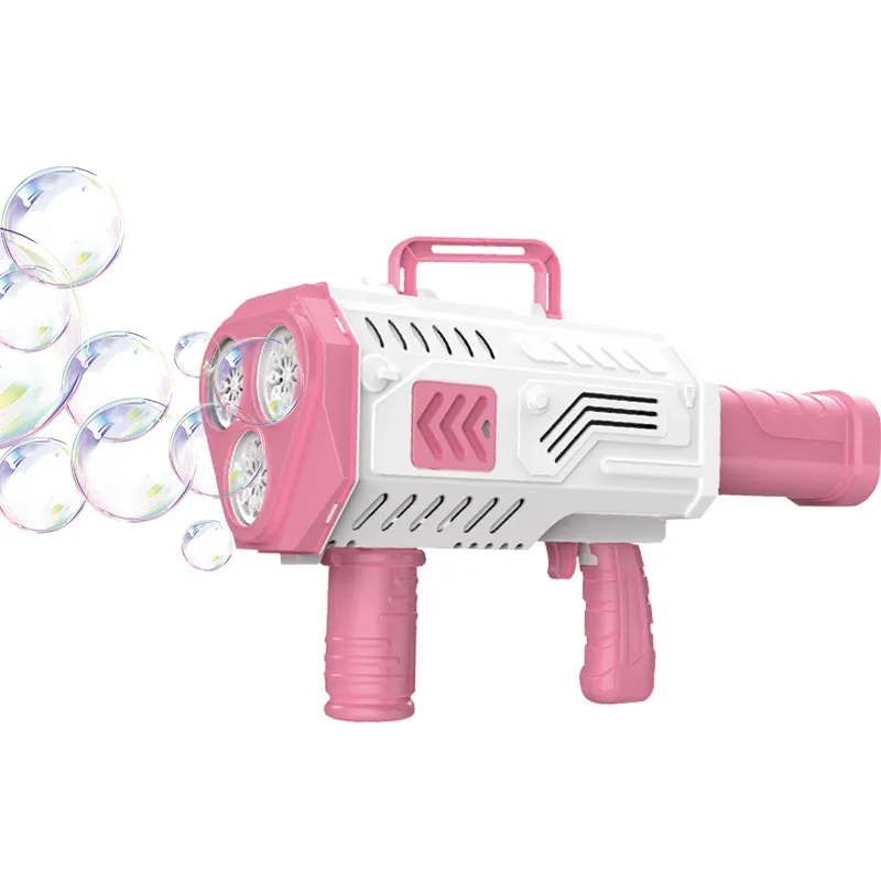 Festa de casamento Bubble Blaster Gun Brinquedos Crianças Bubble Gun Machine Electric 30 Holes Bubble Toys For Kids