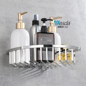 WESDA acciaio inossidabile <span class=keywords><strong>solido</strong></span> filo doccia Organizer triangolo da bagno con angolo cesto doccia per <span class=keywords><strong>Shampoo</strong></span> e sapone - Product Image 1