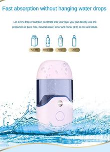Wholesale 2026 New Arrivals Portable Pocket Mini Usb Nano Ionic Cordless <b>Steamer</b> Skin Care Facial Mist Sprayer for Home - Product Image 5