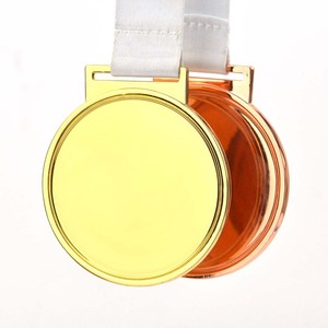 Hersteller Großhandel günstig Individuell Ihren eigenen klassischen Stil Metall Gold Preis Medaillon Marathon-Laufen Fußball Sport einfarbige Medaillen