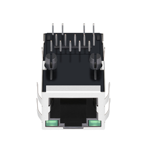Connecteur <span class=keywords><strong>RJ45</strong></span> femelle, 100 Base T, <span class=keywords><strong>1</strong></span> <span class=keywords><strong>Port</strong></span>, HR971169C/HR871119C, PCB - Product Image 2
