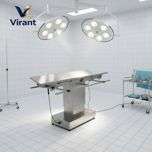 Mesa de Operaciones Eléctrica Veterinaria con Elevador de Tijera y Bandeja de Instrumentos Integrada para Cirugía Animal - Product Image 3