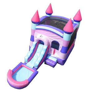 Maison gonflable commerciale de rebond de garçons de videur avec la glissière pour sauter et faire la fête - Product Image 3