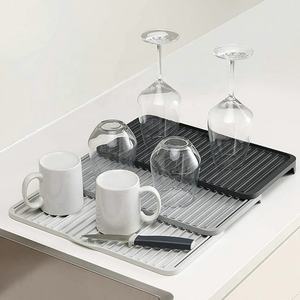 Maisons New Arrival ABS Storage Holders Dish <b>Drying</b> <b>Mat</b> Tier Expandable Sink Caddy Drain <b>Mat</b> - Product Image 2