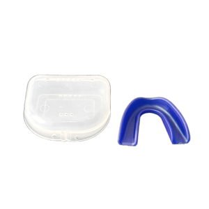 Protector <span class=keywords><strong>Bucal</strong></span> Deportivo de Goma Negra Ligero con Etiqueta Privada Personalizada para Pedidos al por Mayor, con Protector de Mandíbula y Caja de Almacenamiento de Plástico - Product Image 4