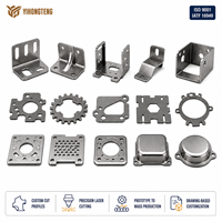 Service de fabrication de tôles en acier inoxydable sur mesure par usinage CNC de précision, découpe laser, pliage, soudage, ISO 9001