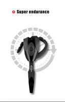 Headset Mikrofon Nirkabel Model Earhook BT 5.0 untuk Mengemudi, Peredam Kebisingan Ultra Kuat, Headphone Sentuh