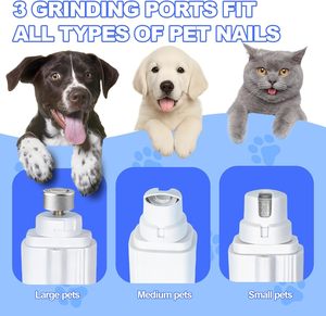 Coupe-ongles et lime <span class=keywords><strong>à</strong></span> ongles pour animaux de compagnie, deux-en-un, équipement compact et silencieux pour chats et chiens, fabriqué en Chine - Product Image 6
