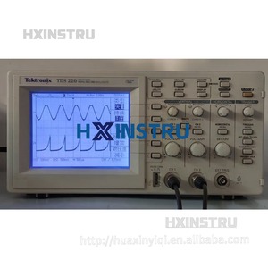 Oscilloscope numérique Tektronix TDS220 2 canaux 100 MHz en bon état d'occasion hx1 - Product Image 1