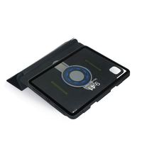 Vente flash 2023, bon prix, Shenzhen, pour iPad 10.2, étui détachable à 360 degrés, résistant aux chocs, en cuir PU + acrylique