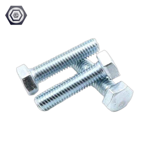 Tornillo hexagonal de acero al carbono personalizado DIN931 DIN961, Hardware a prueba de herrumbre, acabado Chapado en zinc para maquinaria de muebles, rosca de máquina - Product Image 4
