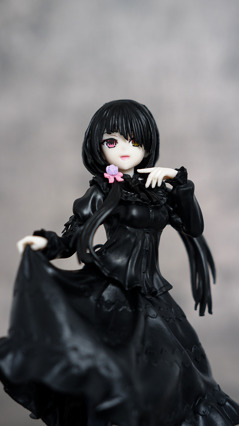 19.5cm DATE ALIVE Character Tokisaki Kurumi in Black Evening Dress