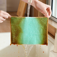 Serviette de nettoyage pour la cuisine, en microfibre tissée, durable, multifonctionnelle, absorbante