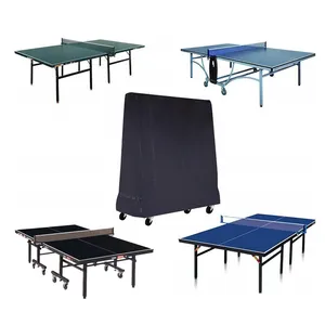 최고의 품질 프로 모션 탁구 테이블 테니스 테이블 커버 야외 방수 및 방진 탁구 커버