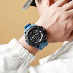 סיטונאי אופנה רצועת פלסטיק כרונוגרף reloj mens <span class=keywords><strong>g</strong></span> wristwatch ספורט שעון דיגיטלי לגברים מתנה לגברים מתנה - Product Image 6