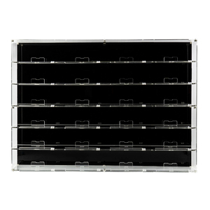 Vitrina de Acrílico Transparente para Autos a Escala, Exhibidor de Pared para Modelos de Juguetes, Caja para LEGO Speed Champions, Decoración para Cuarto de Coleccionista - Product Image 1