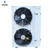 Boîte de compresseur à défilement 5HP unité de condensation de refroidisseur d'air à double ventilateur