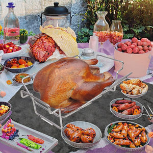 <span class=keywords><strong>Asador</strong></span> <span class=keywords><strong>de</strong></span> pollo para barbacoa <span class=keywords><strong>de</strong></span> acero inoxidable vertical con lata <span class=keywords><strong>de</strong></span> cerveza, tostador <span class=keywords><strong>de</strong></span> infusión <span class=keywords><strong>de</strong></span> Metal para asar y asar a <span class=keywords><strong>la</strong></span> parrilla, Cañón <span class=keywords><strong>de</strong></span> pavo - Product Image 3