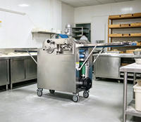 Ligne de production de boulangerie, rouleau à pâte à pain, machine à former des croissants