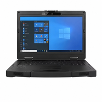 Ordinateur portable robuste personnalisé 15,6 pouces noir IP65 large plage de températures pour usage maritime Wi-Fi 6 Bluetooth 5.2 Windows 10/11