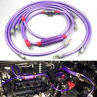 Câble de mise à la terre universel pour voiture, câble de charge et de suralimentation, et kit de modification du système de câbles d'alternateur, accessoires automobiles