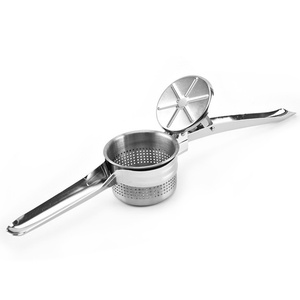 New Stainless Steel Press Potato Manual Potato Masher Kitchen Fruit Manual Juicer Lemon <b>Squeezer</b> - Product Image 5