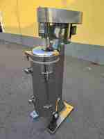 Mesin Pemisah untuk Pemisahan Susu Skimmer Sentrifugal Tabung Mesin Minyak Kelapa 220V 0.4L 4000 RPM