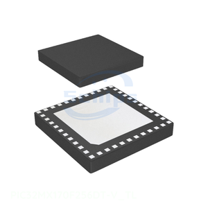Chip Electrónico PIC32MX170F256DT-V_TL 44 VFTLA con Contacto Expuesto, Canal del Fabricante de Componentes - Product Image 1
