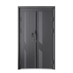 <span class=keywords><strong>Porte</strong></span> <span class=keywords><strong>d</strong></span>'<span class=keywords><strong>entrée</strong></span> extérieure en acier <span class=keywords><strong>imitation</strong></span> bronze moderne de sécurité pour maison principale CBMMART - Product Image 6