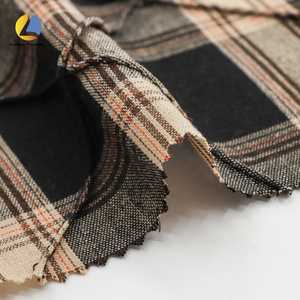 Otoño clásicamente Elegante ropa tela a cuadros 100% algodón Gingham tela acolchada para chaquetas fundas - Product Image 5