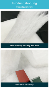 100% restos industriales de lana de algodón orgánico y fieltro de viscosa PP spunbond polipropileno no tejido rollos de tela no tejida TNT - Product Image 4