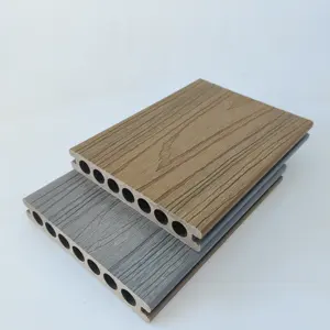 BAIJIN Factory in UK 150 25mm Wooden Plastic Composite Wpc Crack Resistant Decking