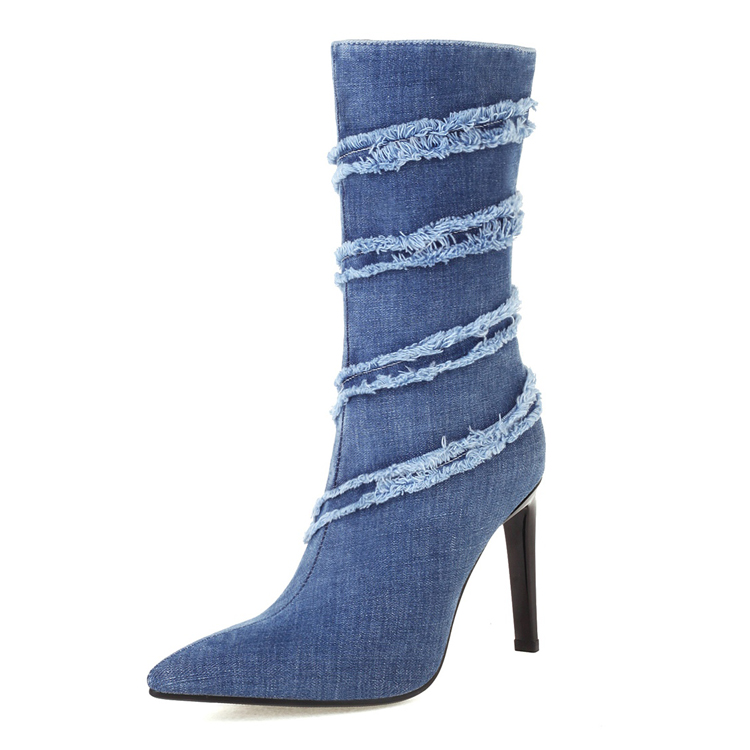 L-5148 Turquoise Beige Embroidery | Botas para mujer estilo cowgirl color  azul turquesa y bordados beige - Corbeto's Boots