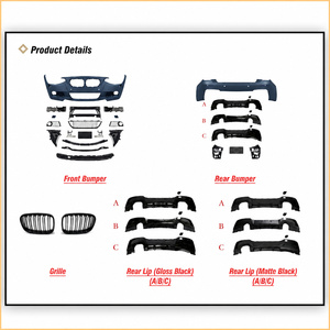 Kit carrosserie complet style MT avec diffuseur pour <span class=keywords><strong>BMW</strong></span> Série <span class=keywords><strong>1</strong></span> F20 2012-2014 – Kit de conversion – <span class=keywords><strong>Prix</strong></span> usine - Product Image 6