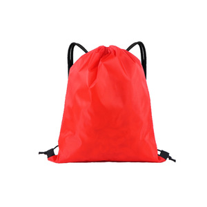 CCH Wholesale minimalist style polyester material <b>drawstring</b> fitness backpack - Product Image 5