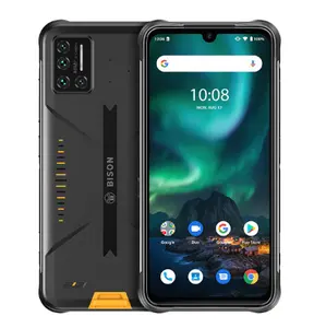 Ponsel Cerdas Android 10 UMIDIGI, BISON IP68/IP69K, Tahan Air, Kamera Quad Matrix 48MP, 6.3 "FHD + Display 6GB + 128GB NFC