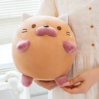 Jouets en peluche lestés personnalisés OEM, chat en peluche avec perles de verre chauffantes, thérapie sensorielle par pression profonde, cadeau apaisant