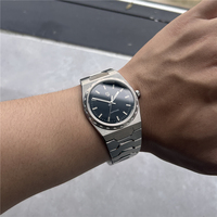 Montre à quartz pour homme PAGANI DESIGN PDYS020 ultra-fine 7 mm, série 222, saphir, acier inoxydable, étanche