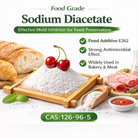 Diacétate de sodium en poudre, conservateur alimentaire E262, additif de contrôle de l'humidité, fournisseur fabricant