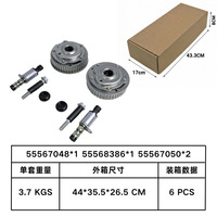Kit de calage VVT avec pignon de variateur de phase et électrovanne VVT pour Chevrolet New Cruze 1.6L 1.8L OEM 55567048 55568386 55567050