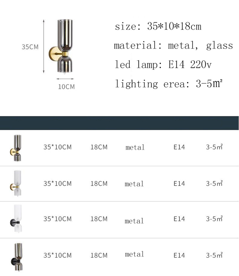 High Quality Wall Sconce Lamp For Home Hotel Decoration Glass Crystal Wall Lamp