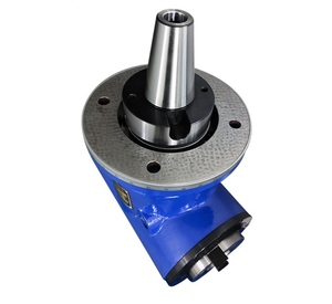 Tête de fraisage robuste à tête angulaire et broche bidirectionnelle BT50 pour centre d'usinage - Product Image 1