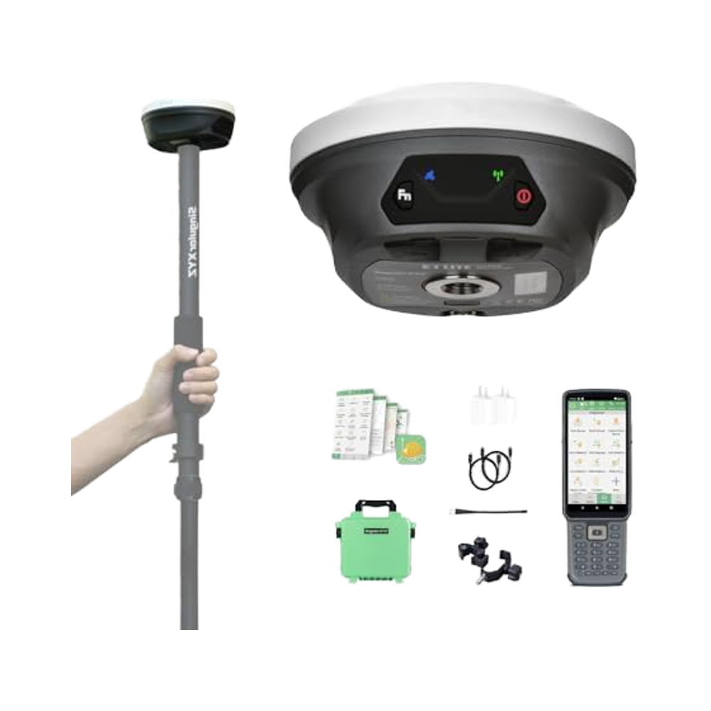 E1 Lite GNSS RTK GPS геодезическое оборудование 1408 каналов Высокоточный RTK Rover для Топографического картирования земли FCC