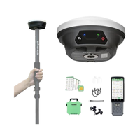 Équipement d'arpentage GPS E1 Lite GNSS RTK RTK Rover 1408 canaux de haute précision pour la cartographie topographique des levés terrestres FCC