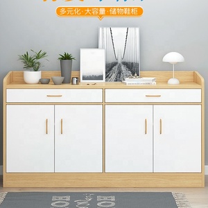 Modern <strong>Shoe</strong> <strong>Rack</strong> Stand/wooden Storage Organizer with 4 Doors and 2 Drawers for <strong>Hallway</strong> - Product Image 2