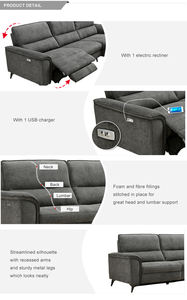 <span class=keywords><strong>Sofa</strong></span> kain tidur Eropa furnitur ruang tamu berbentuk L <span class=keywords><strong>Sofa</strong></span> 3 tempat duduk Hotel Modern sudut bagian <span class=keywords><strong>Sofa</strong></span> elektrik - Product Image 5