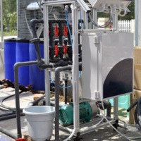 Machine d'application d'engrais intelligente personnalisée, grande capacité, double conception en PE, résolvant le problème des gâcheries nutritives et de l'application inégale pour l'agriculture