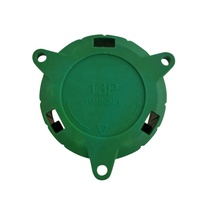 Support de couvercle de capuchon d'alignement de stockage de protection de prise de caravane de remorque à 13 broches robuste