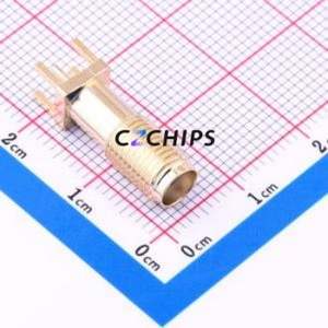 SMA-KE-347A-H20.6-L8 RF Coaxial Connector Through hole Component (THT) Connector Board-to-Board Inner Hole 1 6GHz - Product Image 1