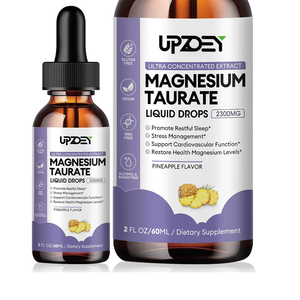 Private Label Magnesium Taurate <strong>Liquid</strong> Drop for Muscle Function, Nerve and Heart Health Support, High Absorption Supplement - Product Image 1